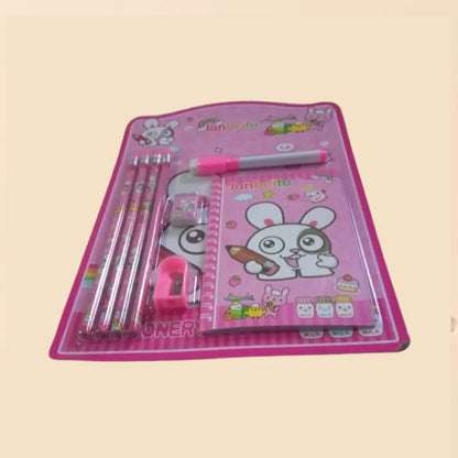 Kids' Stationery Kit – 8 Pc School Supply Set | ScribbleJoy