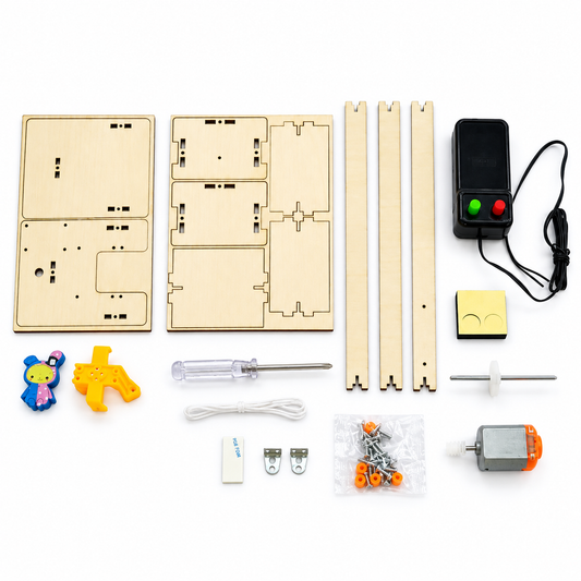 DIY Wooden Elevator Lift STEM Science Project Kit