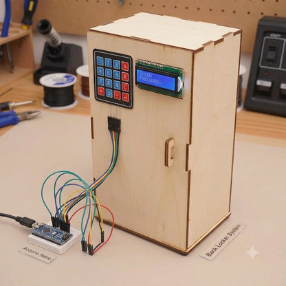 DIY Password Protected Bank Locker Kit