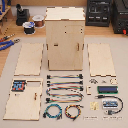 DIY Password Protected Bank Locker Kit